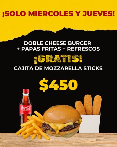 PROMO MIERCOLES Y JUEVES
